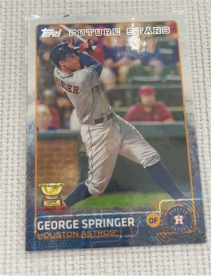 2015 Topps #318 George Springer — front
