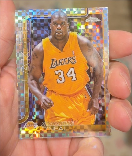 2025-26 Topps Chrome #242 Shaquille O'Neal — front