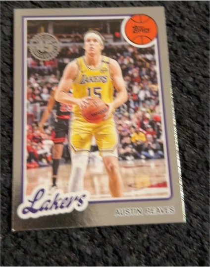 2025 Topps Basketball #80BK-6 Austin Reaves — front