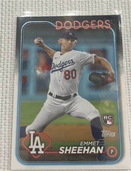 2024 Topps #283 Emmet Sheehan — front