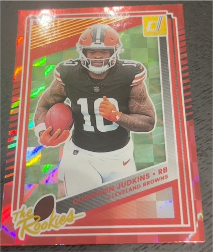 2025 Donruss #26 Quinshon Judkins The Rookies — front