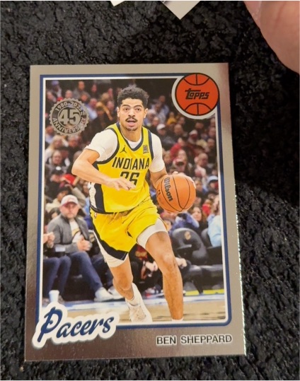 2025-26 Topps 1980-81 #80BK-16 Ben Sheppard — front