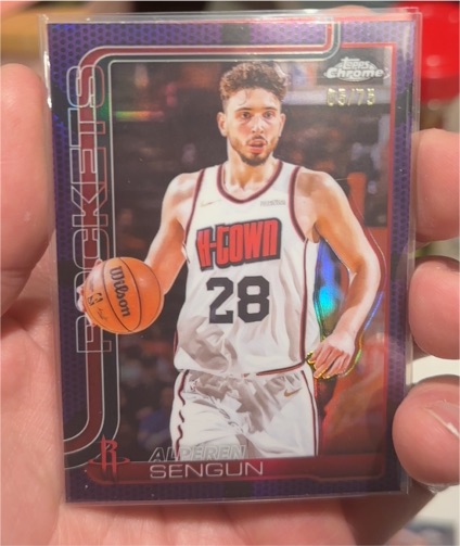 2025-26 Topps Chrome #98 Alperen Sengun — front