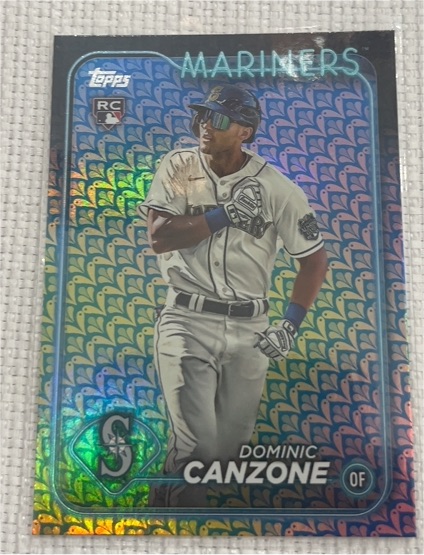 2024 Topps #195 Dominic Canzone — front