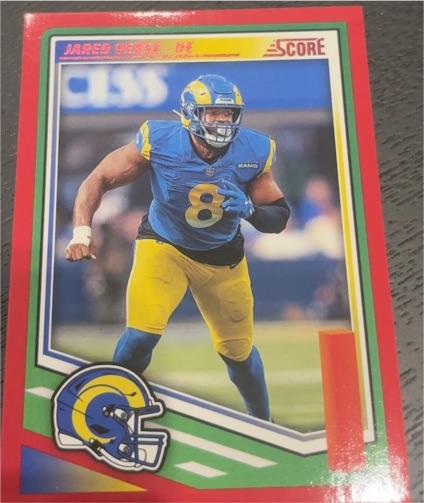 2025 Panini Score #164 Jared Verse — front