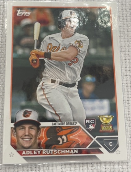 2023 Topps Series 1 #250 Adley Rutschman Rookie Cup — front