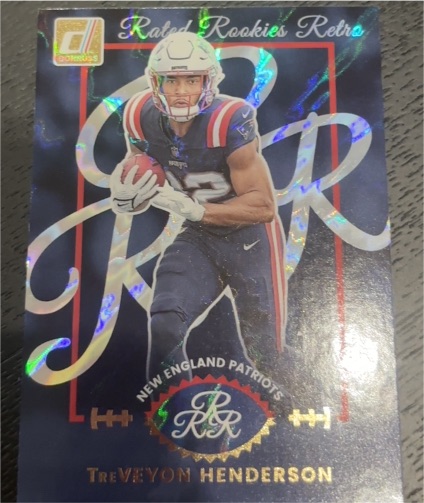 2025 Donruss Rated Rookies Retro #20 TreVeyon Henderson — front
