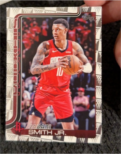 2025-26 Topps #177 Jabari Smith Jr. — front