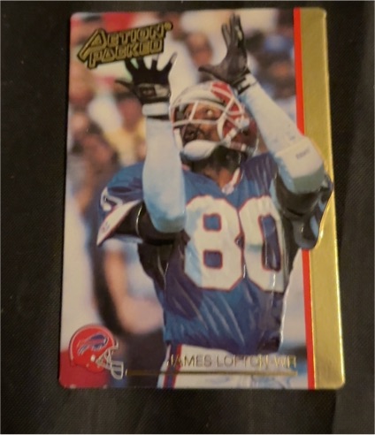 1992 Action Packed #16 James Lofton — front