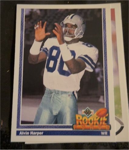 1991 Upper Deck #634 Alvin Harper — front