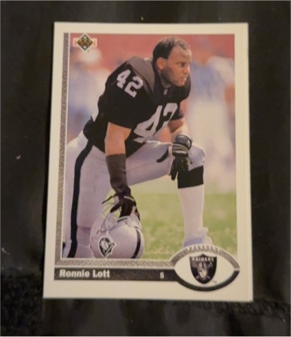 1991 Upper Deck #544 Ronnie Lott — front