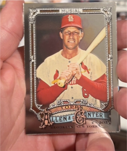 2025 Topps Allen & Ginter #64 Stan Musial — front