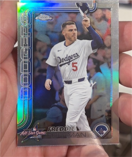 2025 Topps Chrome Update #ASGC-11 Freddie Freeman — front