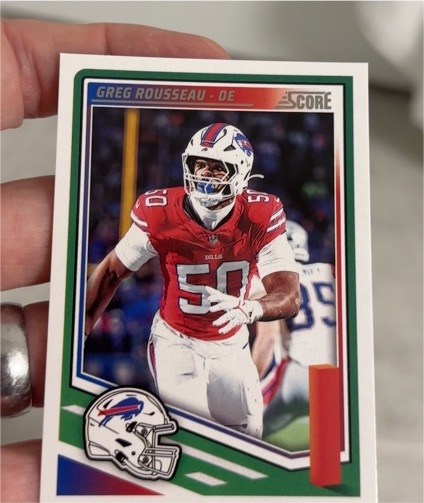 2025 Panini Score #239 Greg Rousseau — front