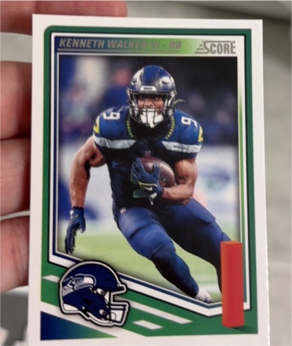 2025 Panini Score #297 Kenneth Walker III — front