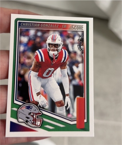 2025 Panini Score #228 Christian Gonzalez — front