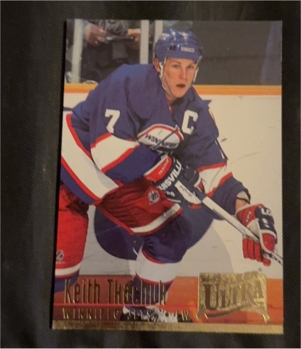 1994-95 Fleer Ultra #7 Keith Tkachuk — front