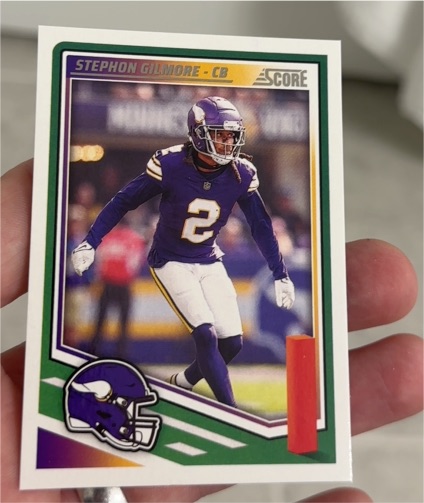 2025 Score #81 Stephon Gilmore — front