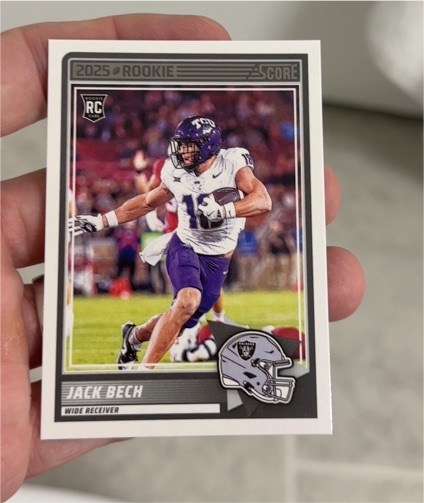 2025 Panini Score #63 Jack Bech — front
