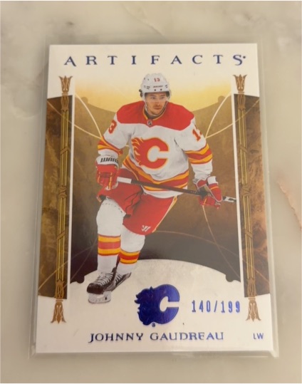 2022-23 Upper Deck Artifacts #115 Johnny Gaudreau — front