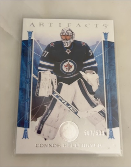 2022-23 Upper Deck Artifacts #141 Connor Hellebuyck — front