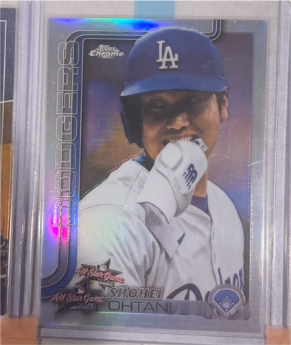 2025 Topps Chrome Update Shohei Ohtani LA Dodgers ASG Image Variation ASGC-18 — front