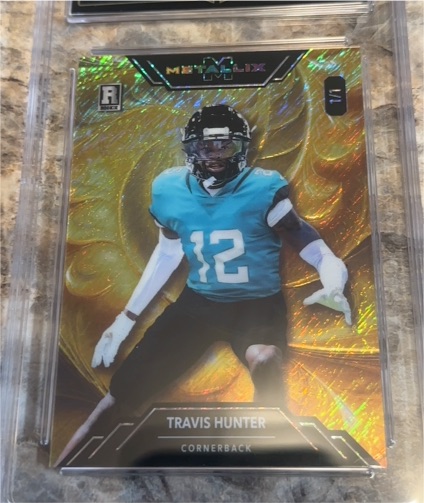 2025 Wild Card Metallix #WMP-TH Travis Hunter — front