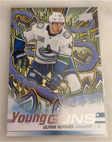 2024-25 Upper Deck Series 2 Young Guns Renewed #249 Quinn Hughes — front