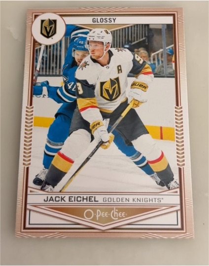 2024-25 Upper Deck #OPC-27 Jack Eichel O-Pee-Chee Glossy — front