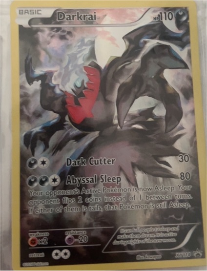 2016 Pokémon XY Promos #XY114 Darkrai — front