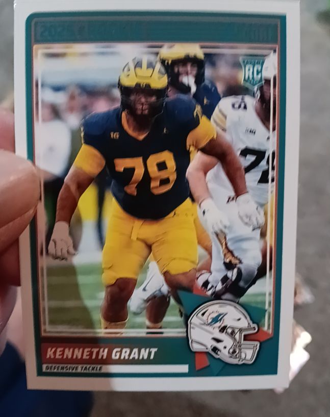 2025 Panini Score #33 Kenneth Grant — front