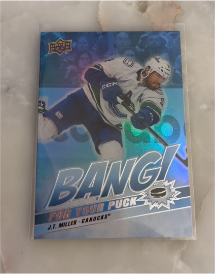 2024-25 Upper Deck Bang For Your Puck #BP-12 J.T. Miller — front