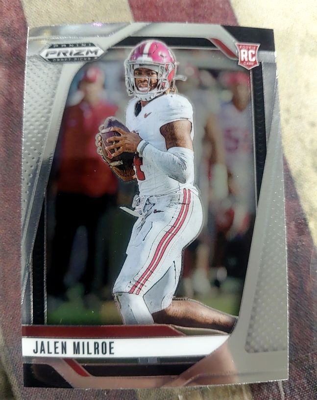 2025 Panini Prizm Draft Picks #5 Jalen Milroe — front