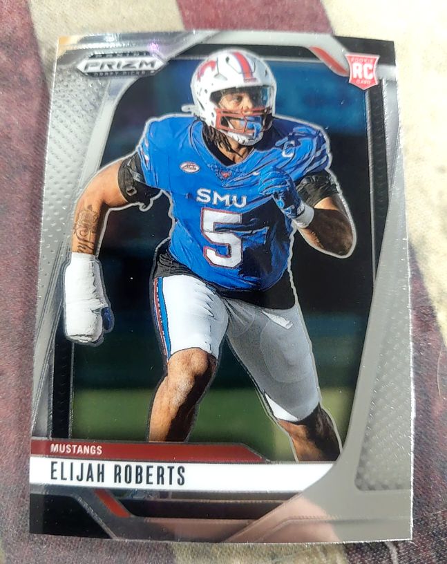2025 Panini Prizm Draft Picks #109 Elijah Roberts — front
