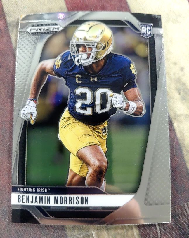 2025 Panini Prizm Draft Picks #75 Benjamin Morrison — front