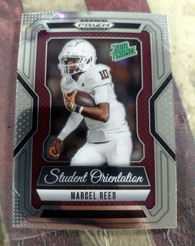 2025 Panini Prizm Draft Picks #4 Marcel Reed Student Orientation — front