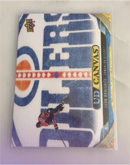 2024-25 Upper Deck Series 2 #C136 Leon Draisaitl UD Canvas — front
