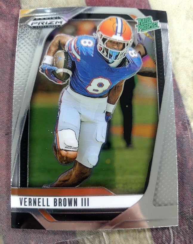2025 Panini Prizm Draft Picks #154 Vernell Brown III — front