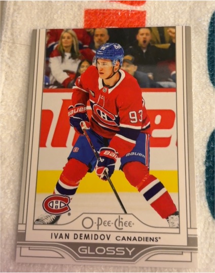 2025-26 Upper Deck Series 1 #OG-22 Ivan Demidov — front