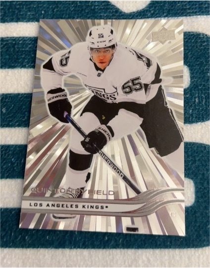 2025-26 Upper Deck Series 1 #78 Quinton Byfield — front