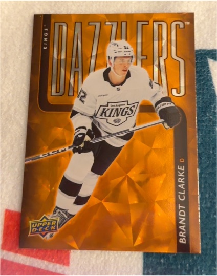 2025-26 Upper Deck Series 1 #DZ-32 Brandt Clarke — front