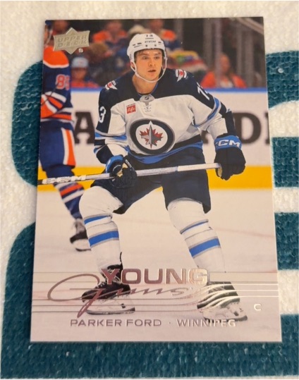 2025-26 Upper Deck Series 1 Young Guns #246 Parker Ford — front