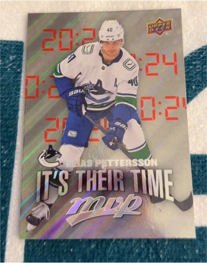 2024-25 Upper Deck MVP #IT-22 Elias Pettersson — front