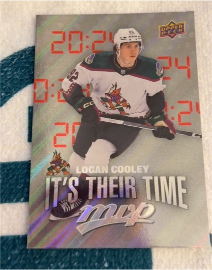 2024-25 Upper Deck MVP #IT-13 Logan Cooley — front