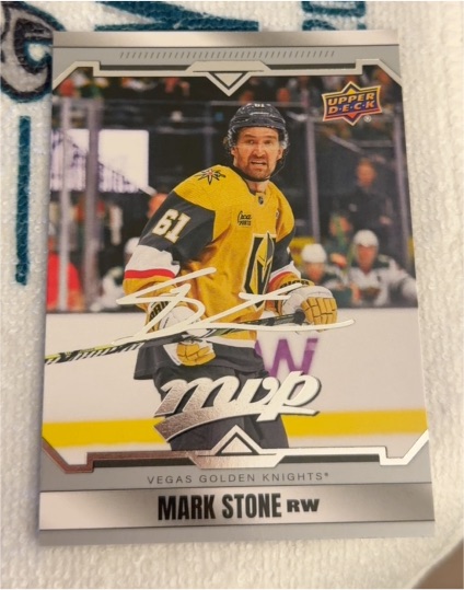 2024-25 Upper Deck MVP #31 Mark Stone — front