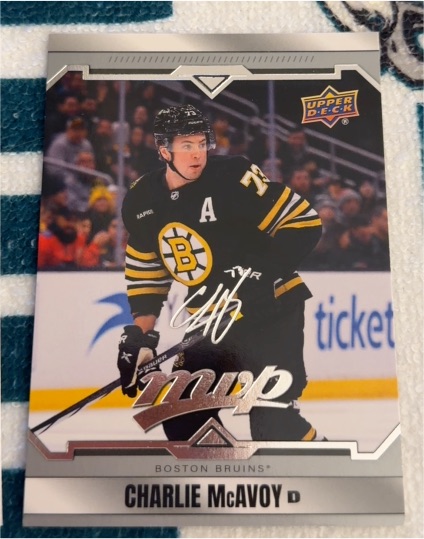 2024-25 Upper Deck MVP #173 Charlie McAvoy — front