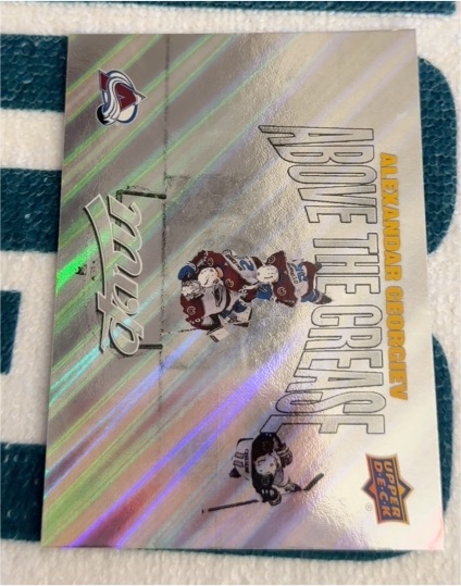 2024-25 Upper Deck MVP Above the Crease #AC-1 Alexandar Georgiev — front