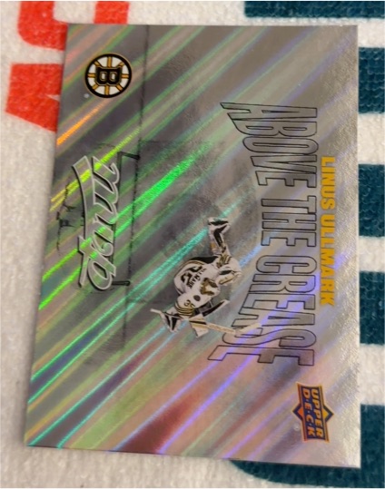 2024-25 Upper Deck MVP #AC-5 Linus Ullmark Above the Crease — front