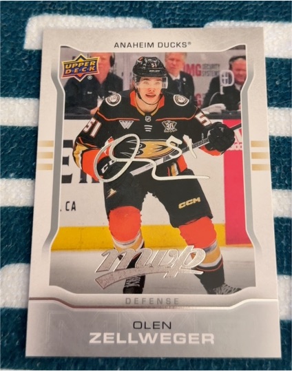 2024-25 Upper Deck MVP 10th Anniversary #MR-24 Olen Zellweger — front