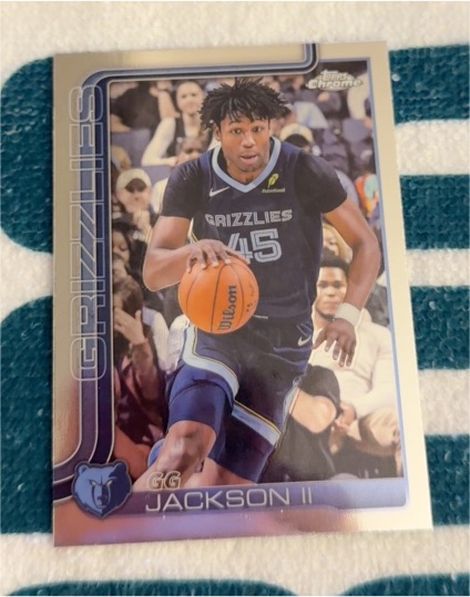 2025-26 Topps Chrome #199 GG Jackson II — front